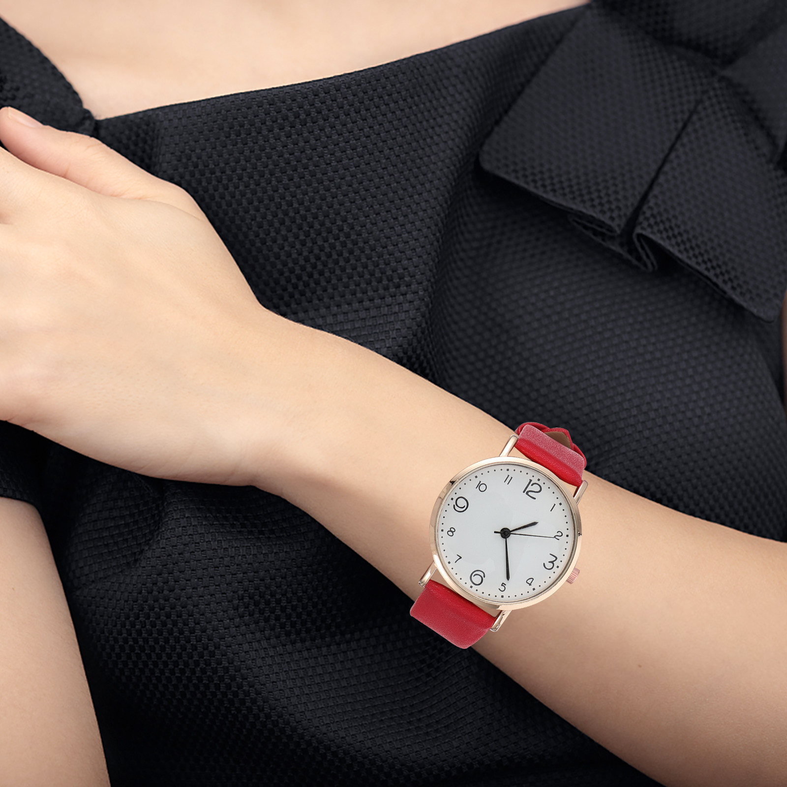 Luxury Watch White - Women Quartz Watch Elegant Band Fashionable