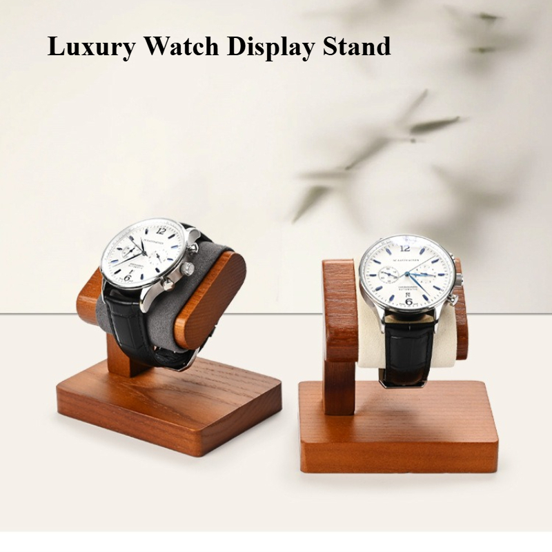 Luxury Watch Stand - Premium Solid Wood Watch Display Stands,