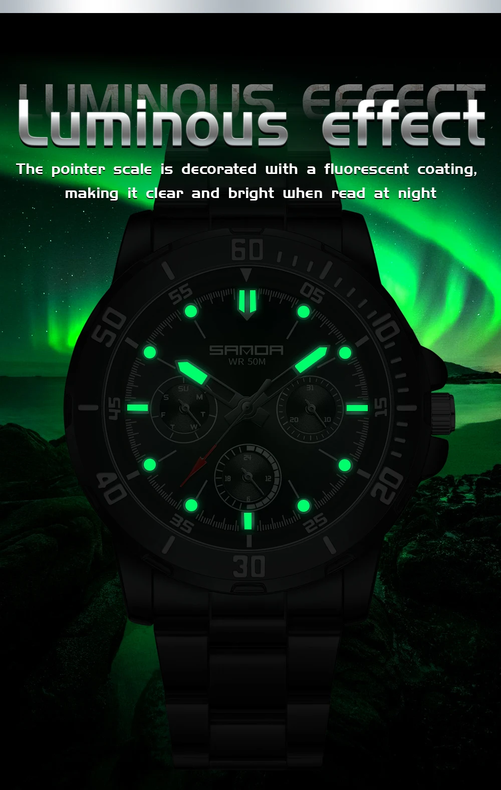 SANDA 3265 3266 Men's Electron - Luxury Watch Store review and price