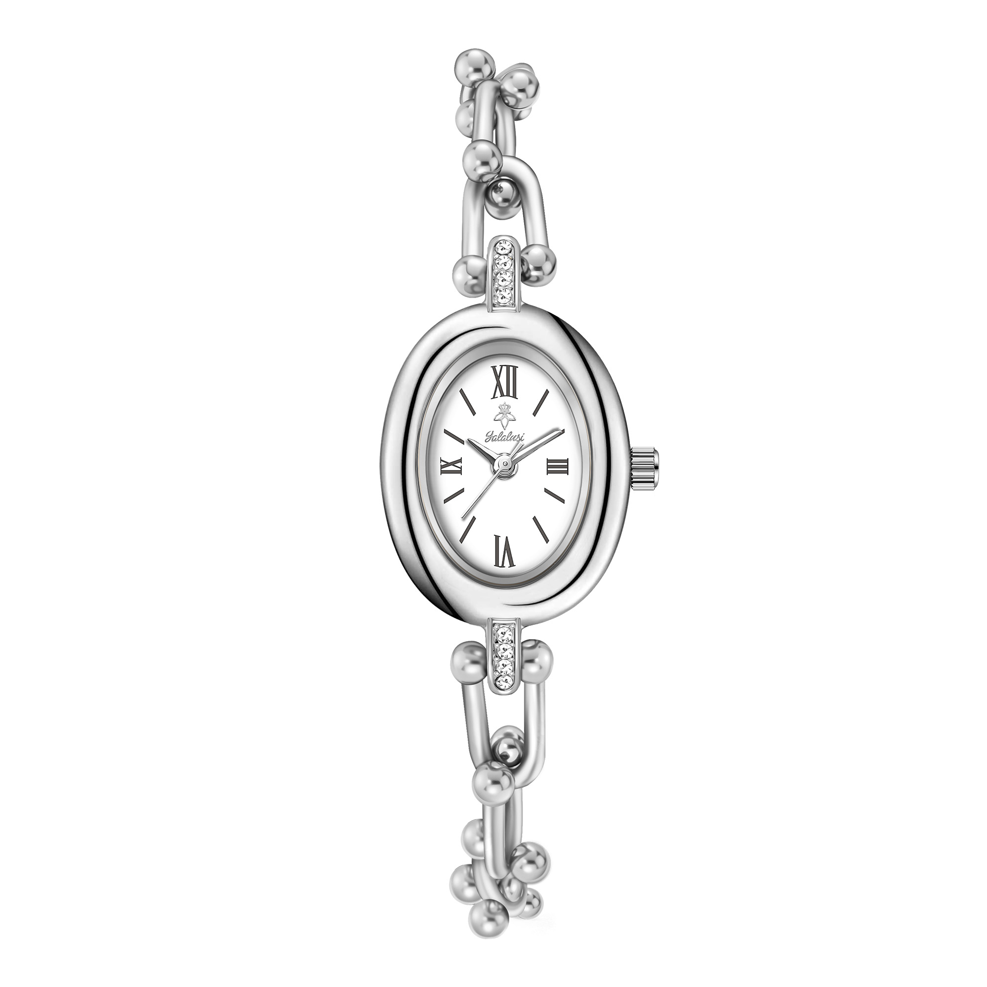 YaLaLuSi Elegant Vintage Silve - Luxury Watch White review and price
