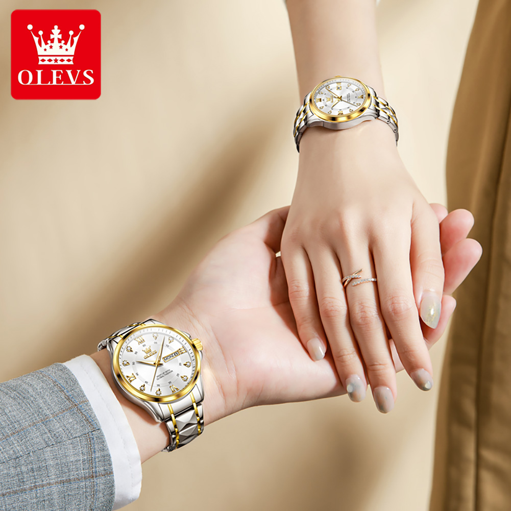 OLEVS 2906 Couple Watch Origin - Luxury Watch Exchange review and price