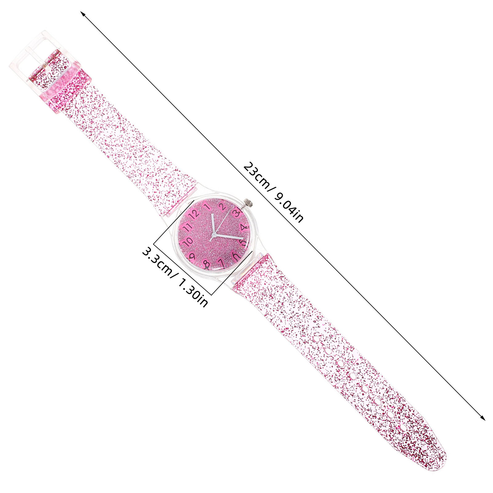 Kids Watch Colorful Shining De - Luxury Watch White review and price