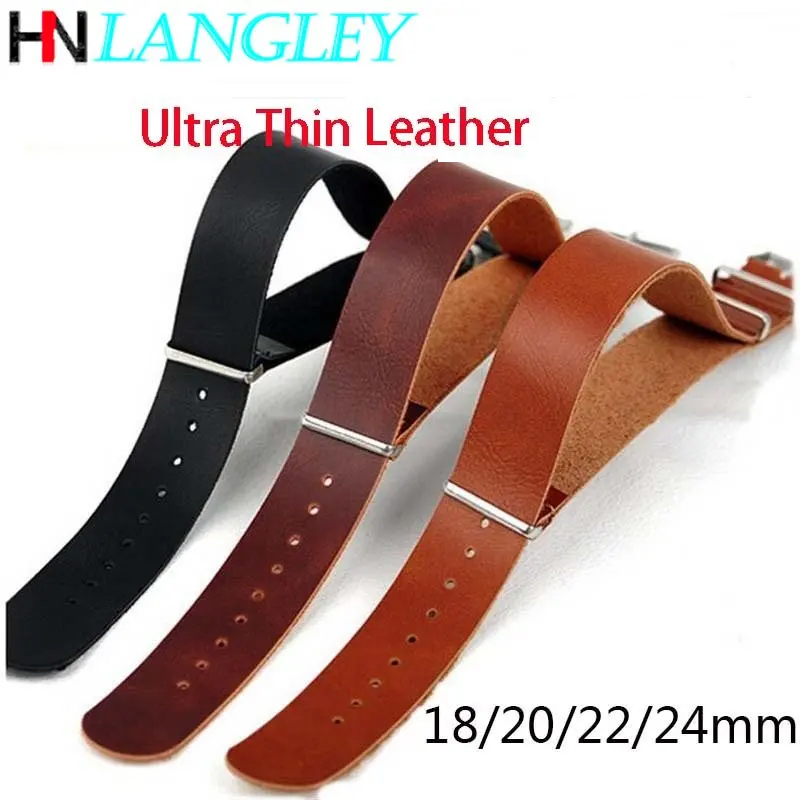 Ultra Thin Leather Watch Band  - Dress Watch Ultra Thin review and price