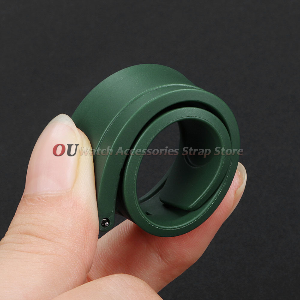 20mm 22mm 24mm Tropic Silicone - Luxury Watch Logo review and price