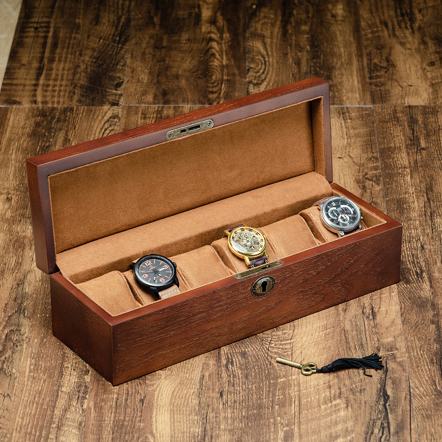 CLCUV Luxury Wooden Watch Box  - Luxury Watch Stand review and price