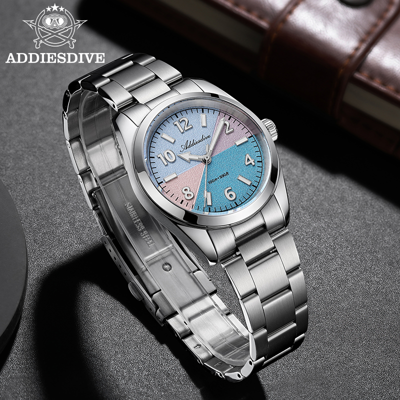 ADDIESDIVE Sapphire Glass Watc - Luxury Watch Case Travel review and price
