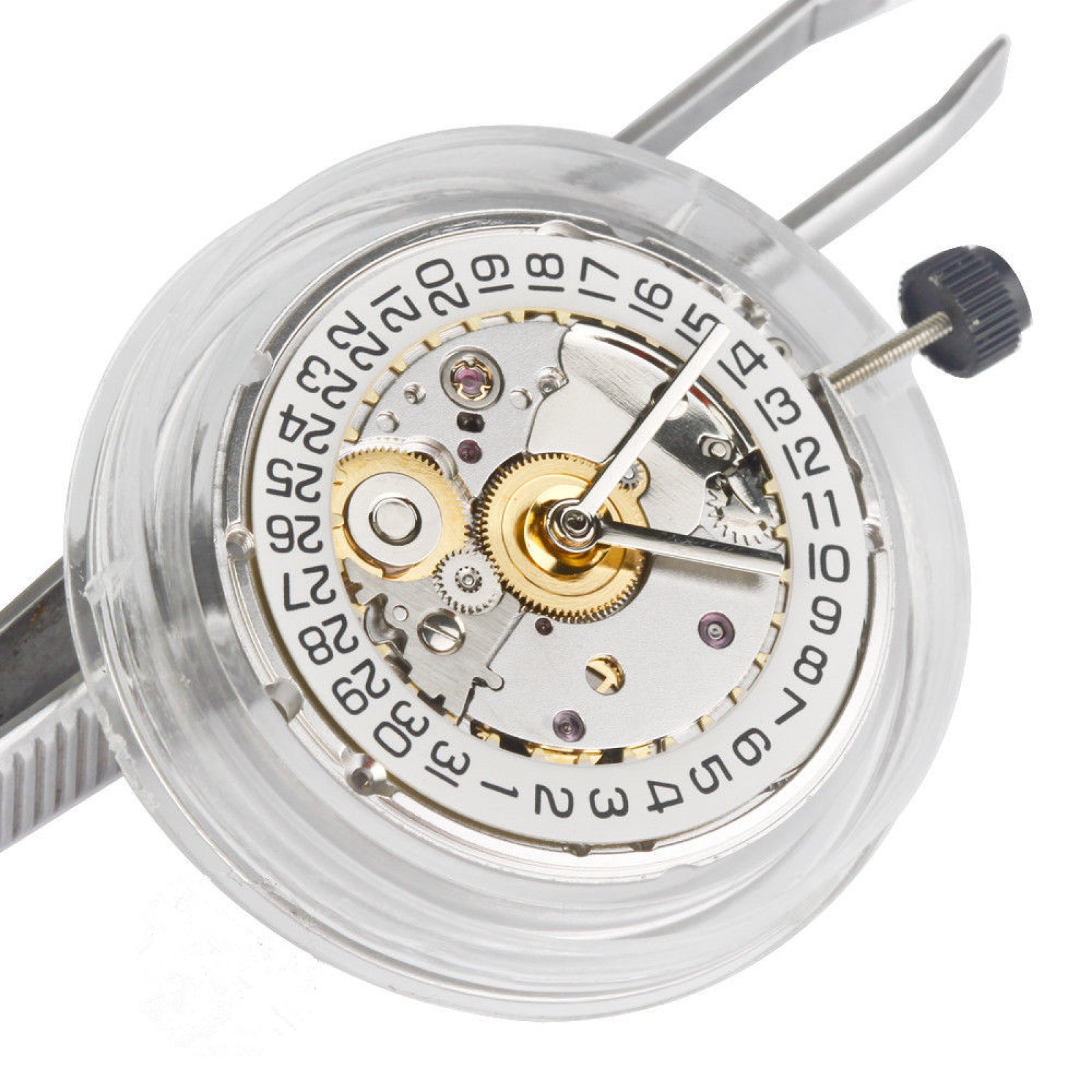 White Retro Clone 25 Jewels Au - Perpetual Calendar Watch review and price