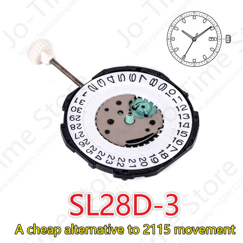 Sunon SL28-3 Quartz Movement T - Perpetual Calendar Watch review and price