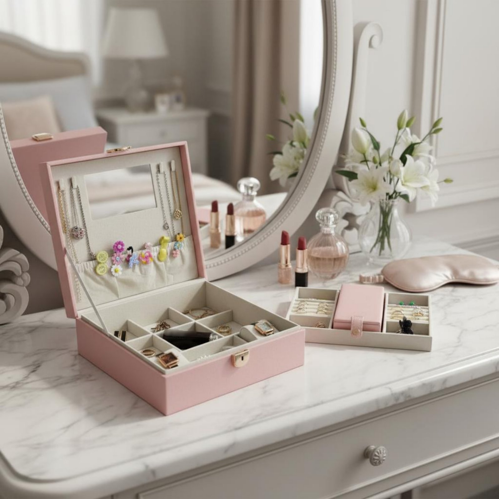 Multi-Tier Jewelry Box Soft Lu - Luxury Watch Tier review and price