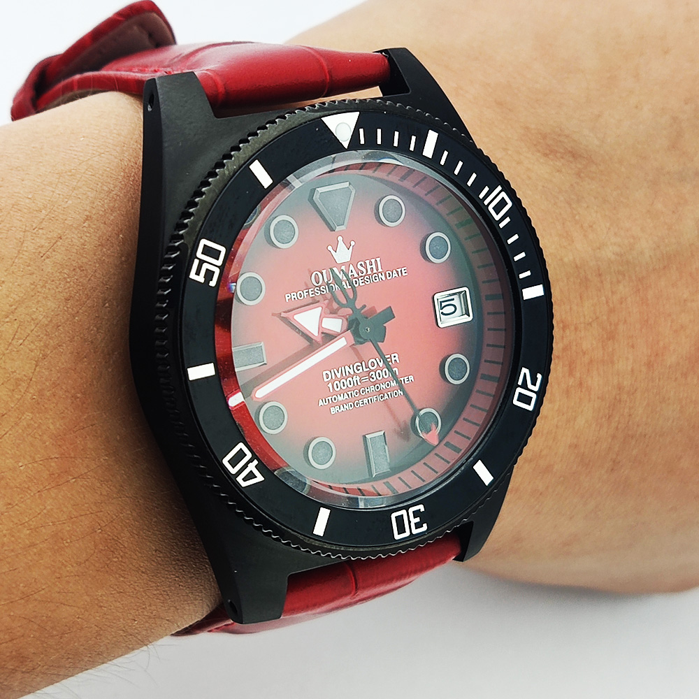 40.5mm customized watch NH35 M - Perpetual Calendar Watch review and price