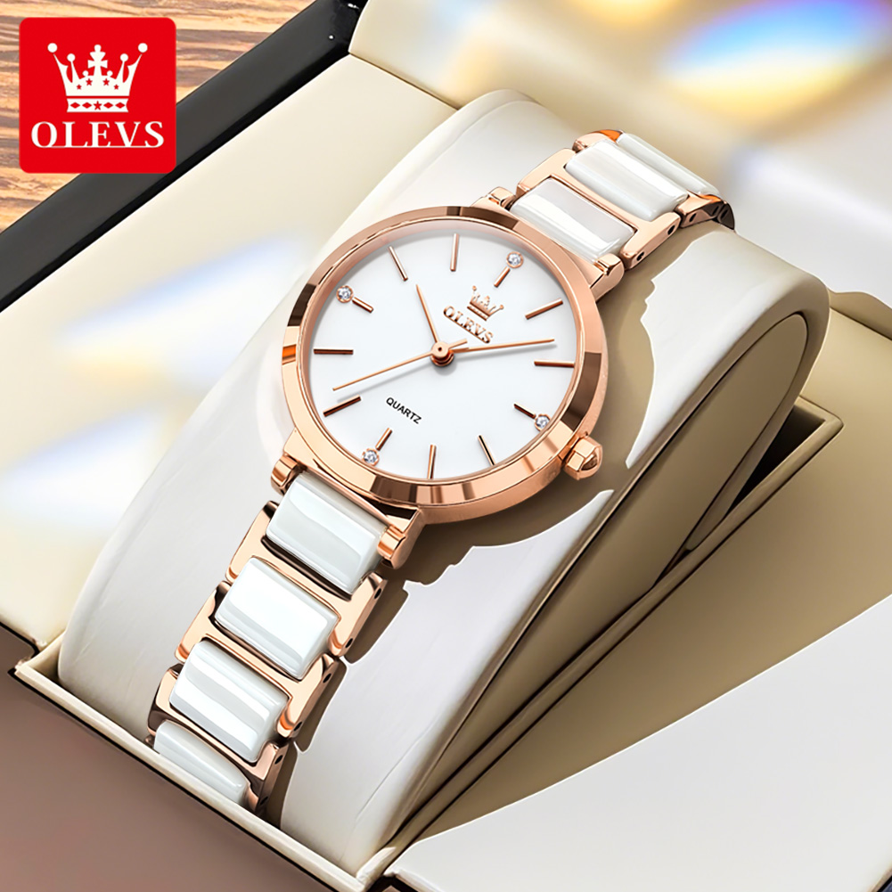OLEVS Women Watch 5877 Luxury  - Luxury Watch Logo review and price