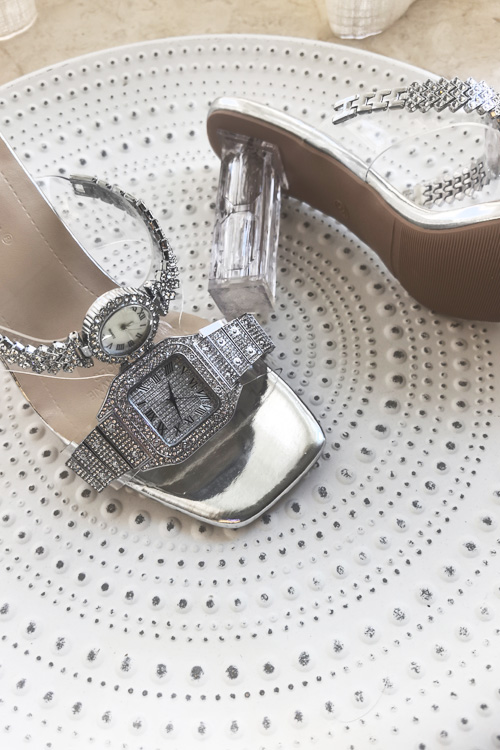 Original design Crystal watch  - Luxury Watch With Rubber Strap review and price