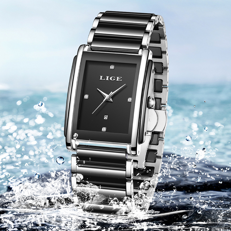 LIGE New Luxury Women Watches  - Luxury Watch Case Travel review and price