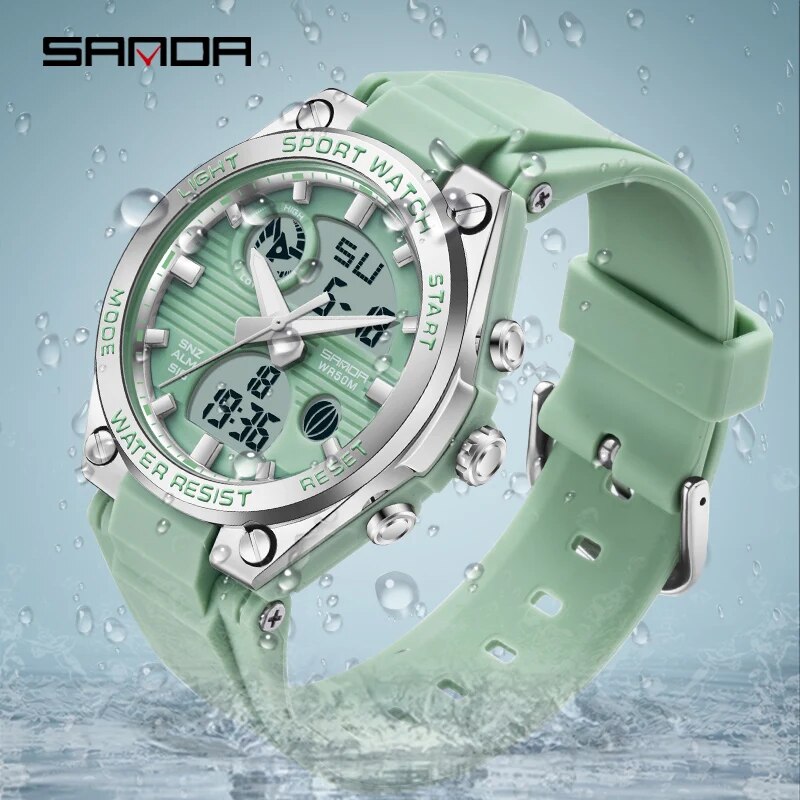 SANDA Brand G Style LED Digita - Perpetual Calendar Watch review and price