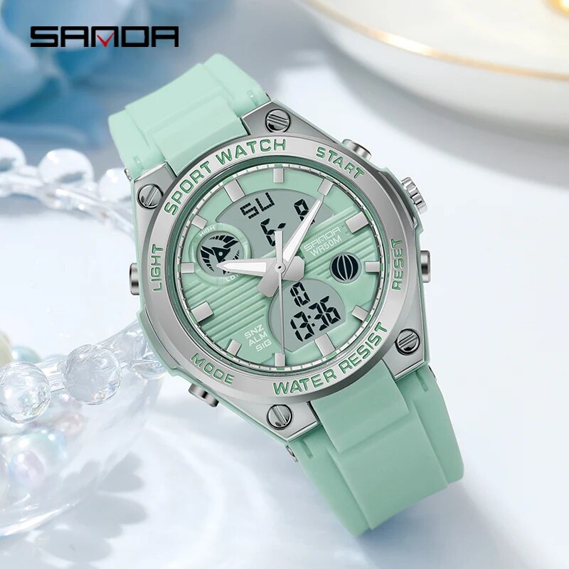 SANDA Brand G Style LED Digita - Perpetual Calendar Watch review and price