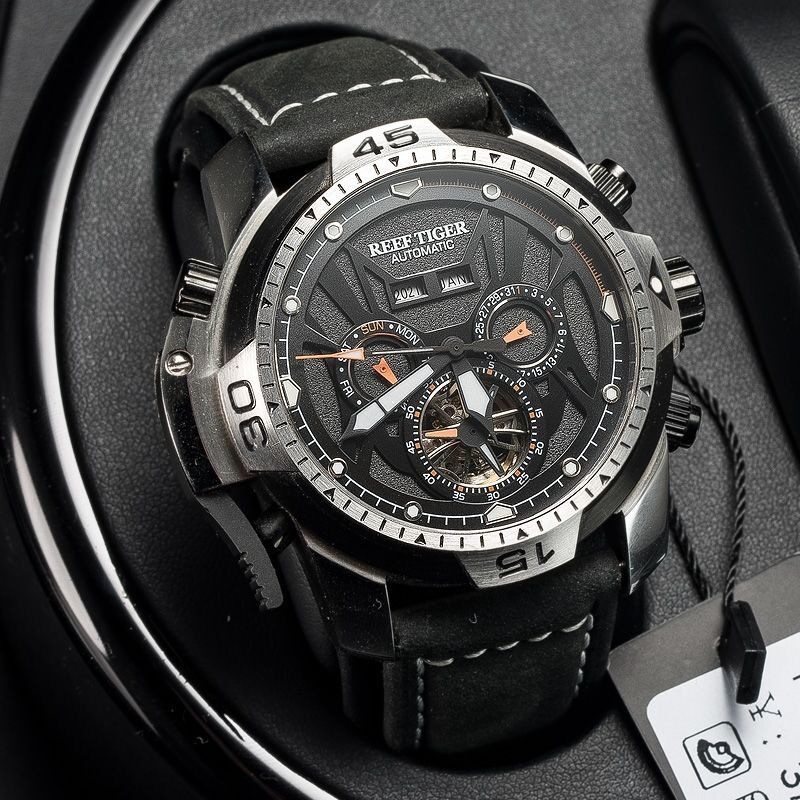 Men's Automatic Mechanical Wat - Chronograph Flyback Watch review and price