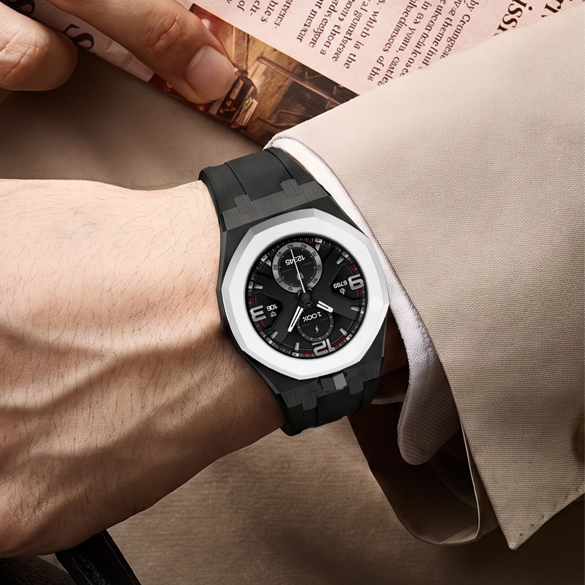 PC Case Rubber Strap for Swatc - Luxury X I Watch review and price