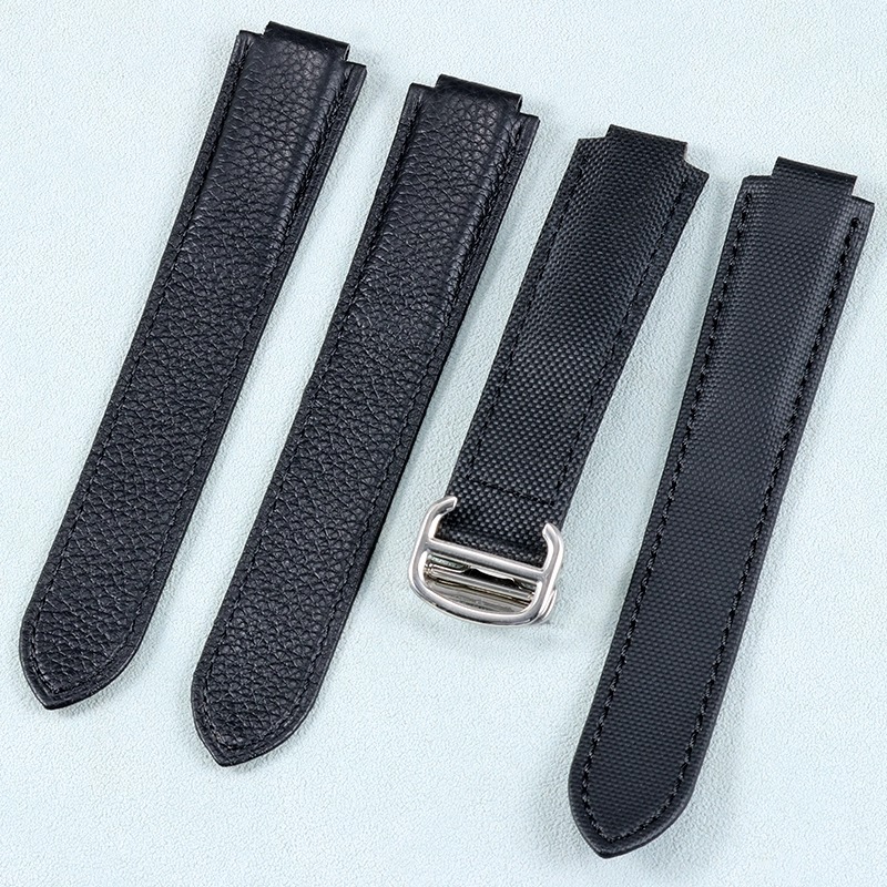 Nylon canvas watchband for BAL - Cartier Watch Ballon Bleu review and price