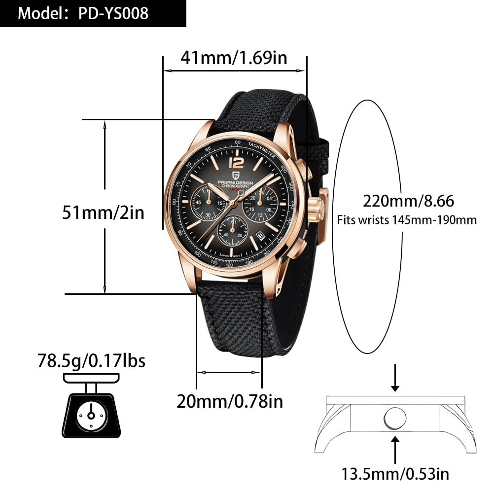 PAGANI DESIGN New Mens Watch 4 - Luxury Watch Green review and price