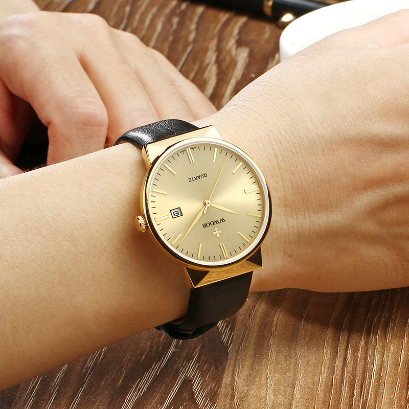 WWOOR Men's Watches Top Brand  - Luxury Watch All Black review and price