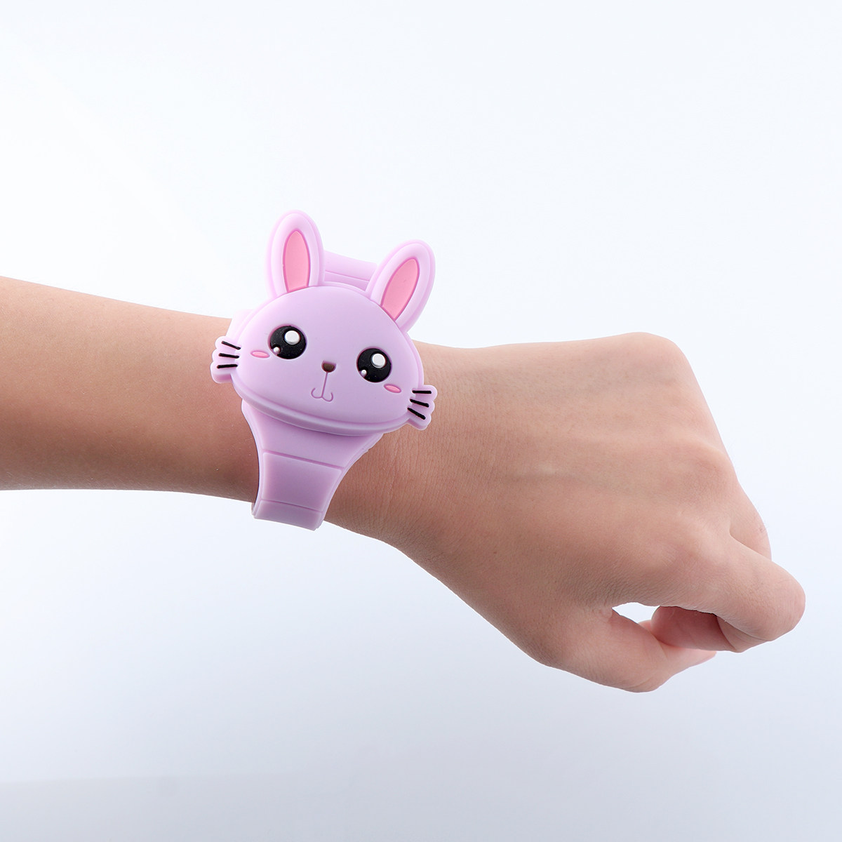 Kids Rabbit Cartoon Watch Sili - Luxury Watch White review and price