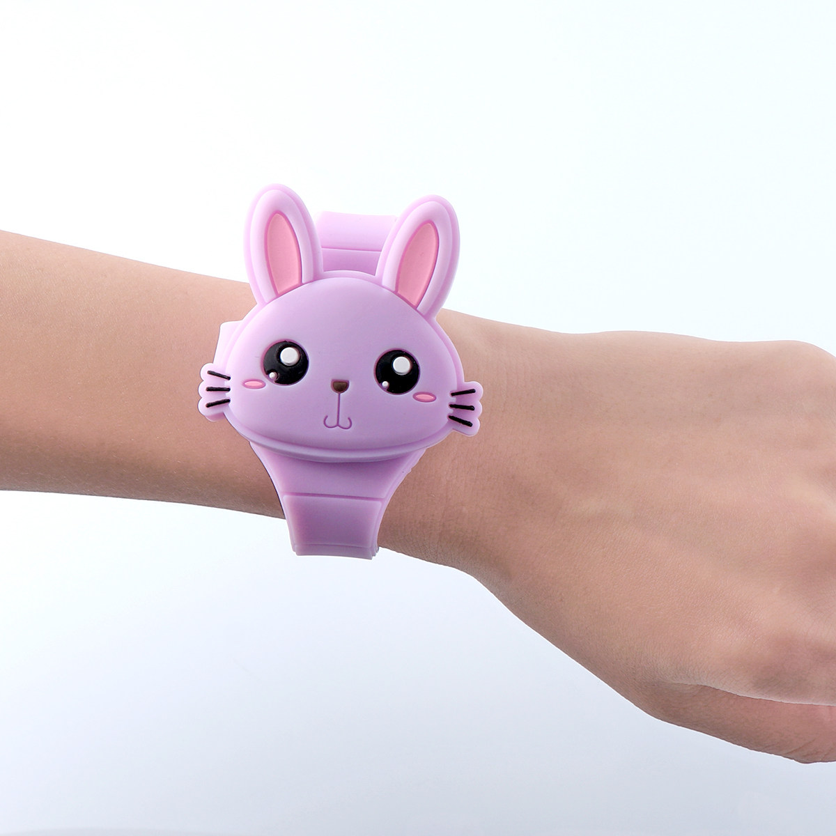 Kids Rabbit Cartoon Watch Sili - Luxury Watch White review and price