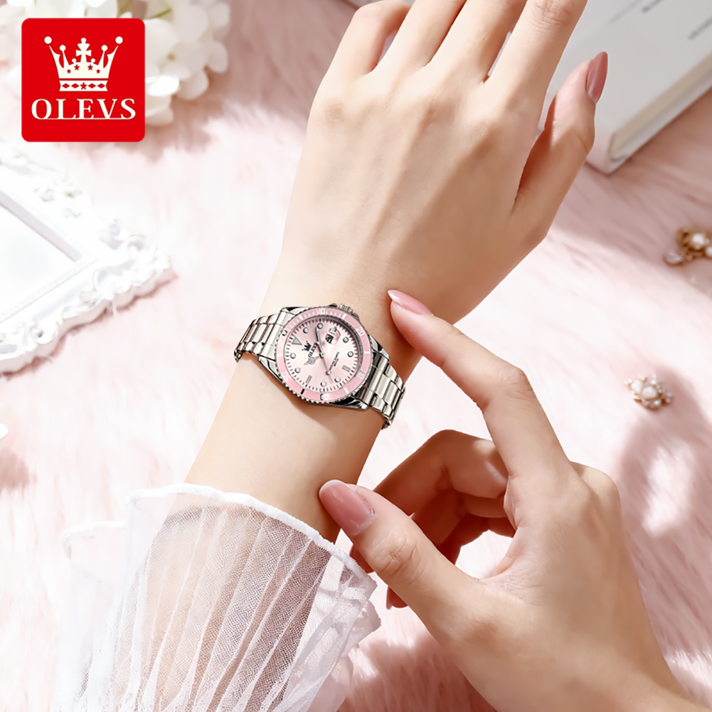 OLEVS Luxury Quartz Women's Wa - Luxury Watch Green review and price