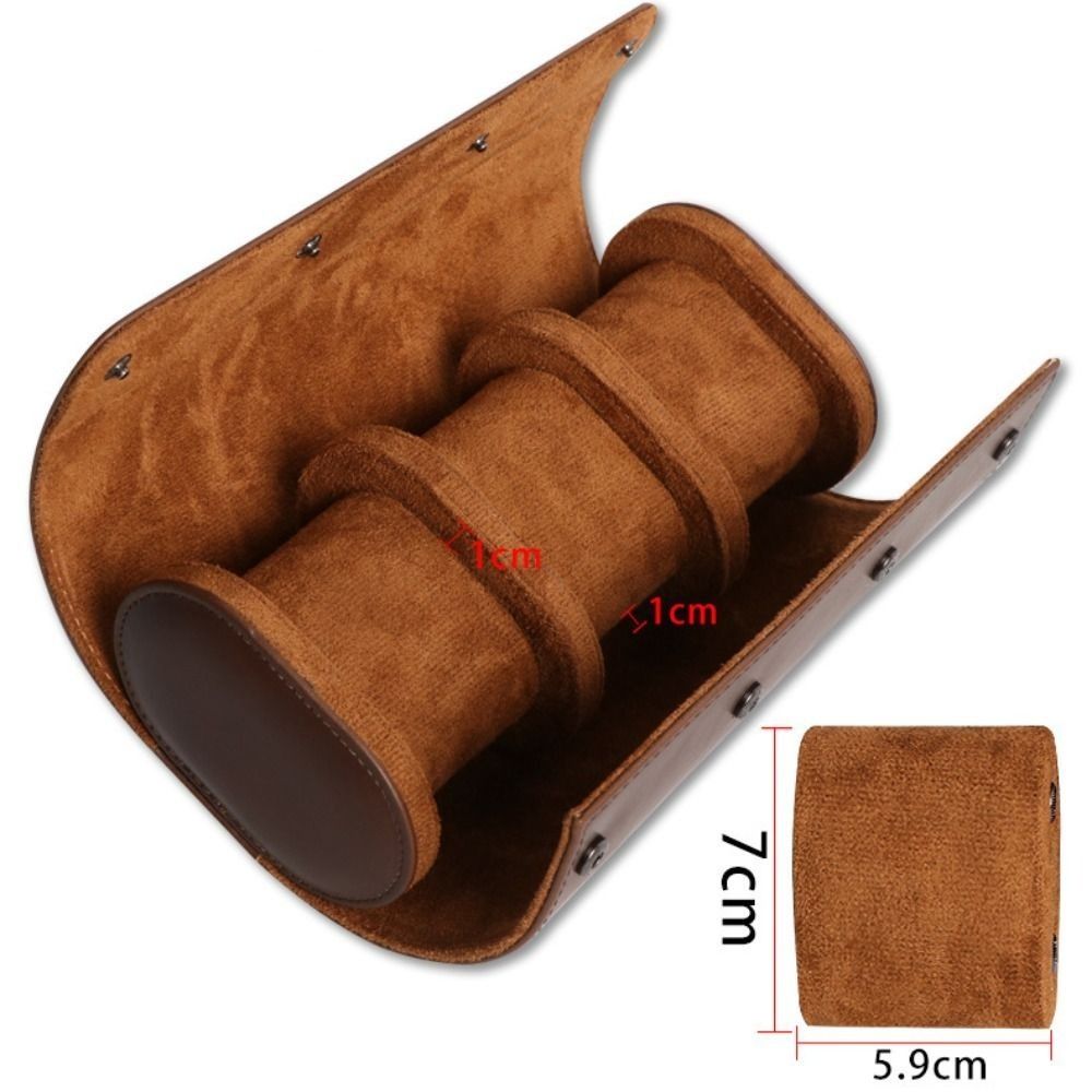 Vintage PU Leather Watch Trave - Luxury Watch Stand review and price