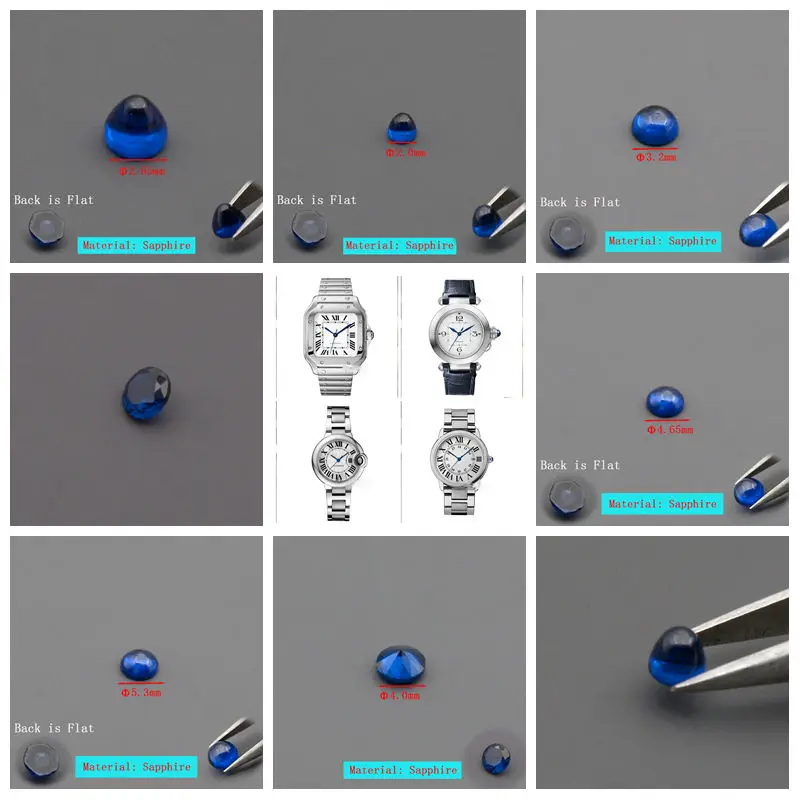 Watch Crown With Round Blue Sa - Cartier Watch Ballon Bleu review and price