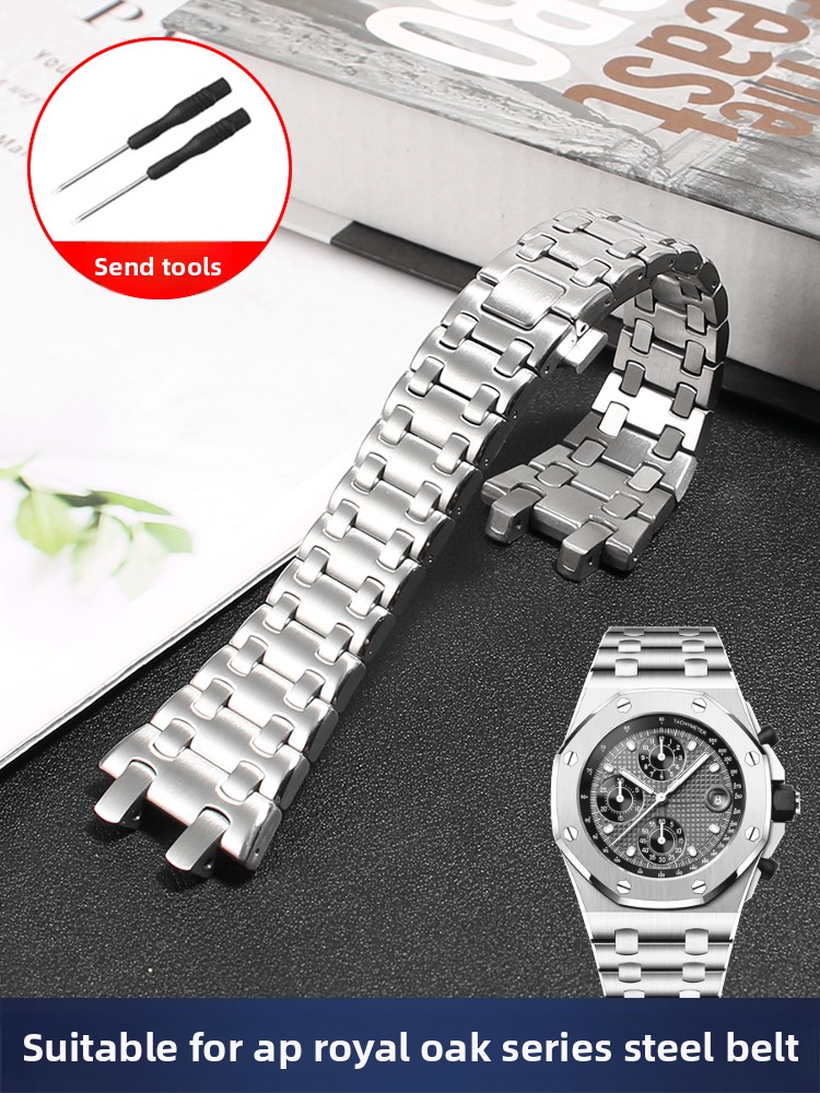 Stainless Steel Watch Strap fo - Audemars Piguet Watch Royal Oak Offshore review and price
