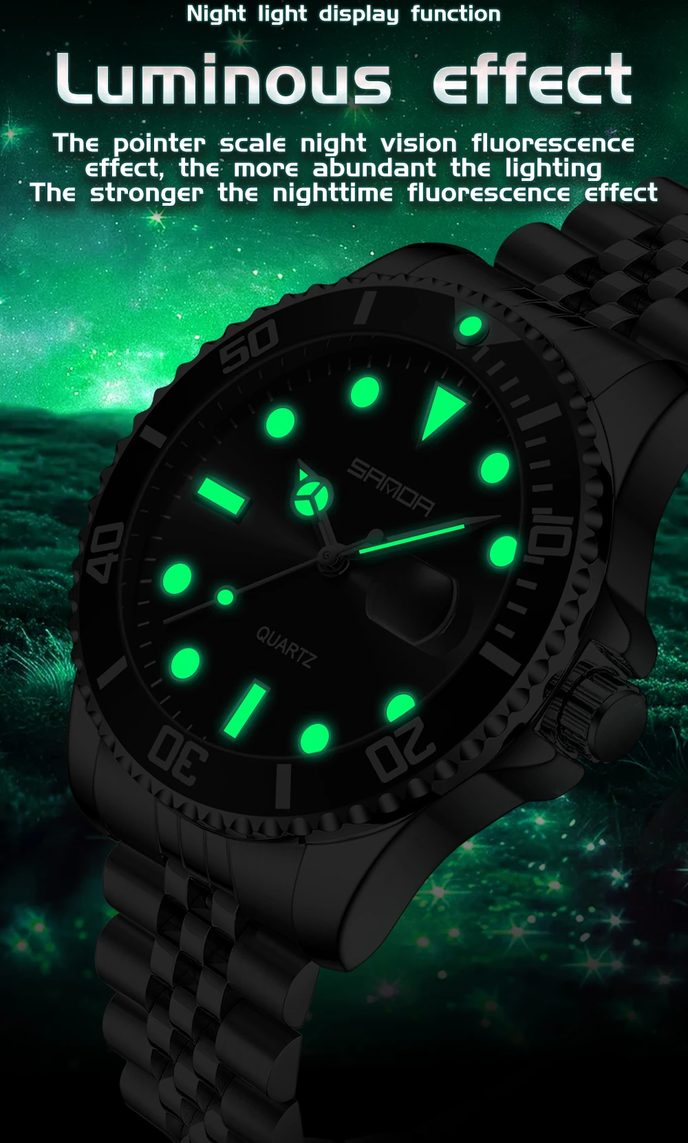 SANDA 1099 Fashion Luxury Men' - Luxury Watch Store review and price