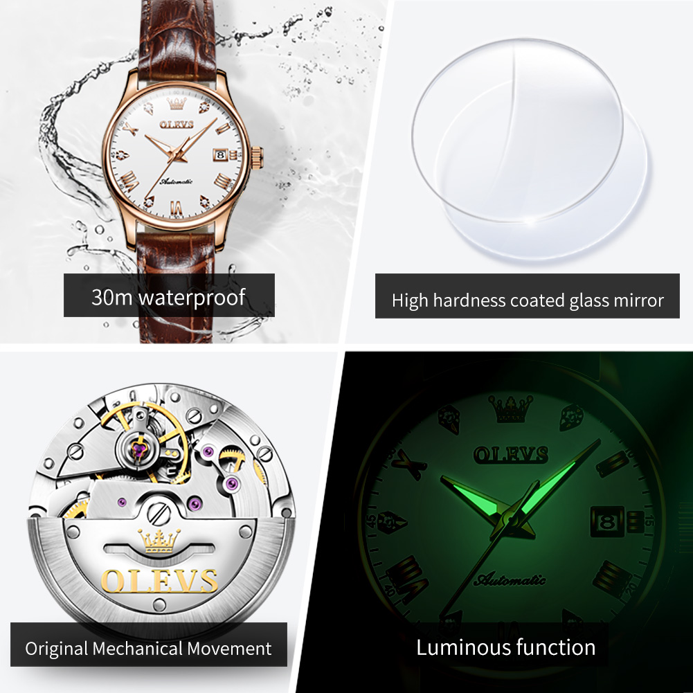 OLEVS 9932 Women's Watches Fas - Chronograph Flyback Watch review and price