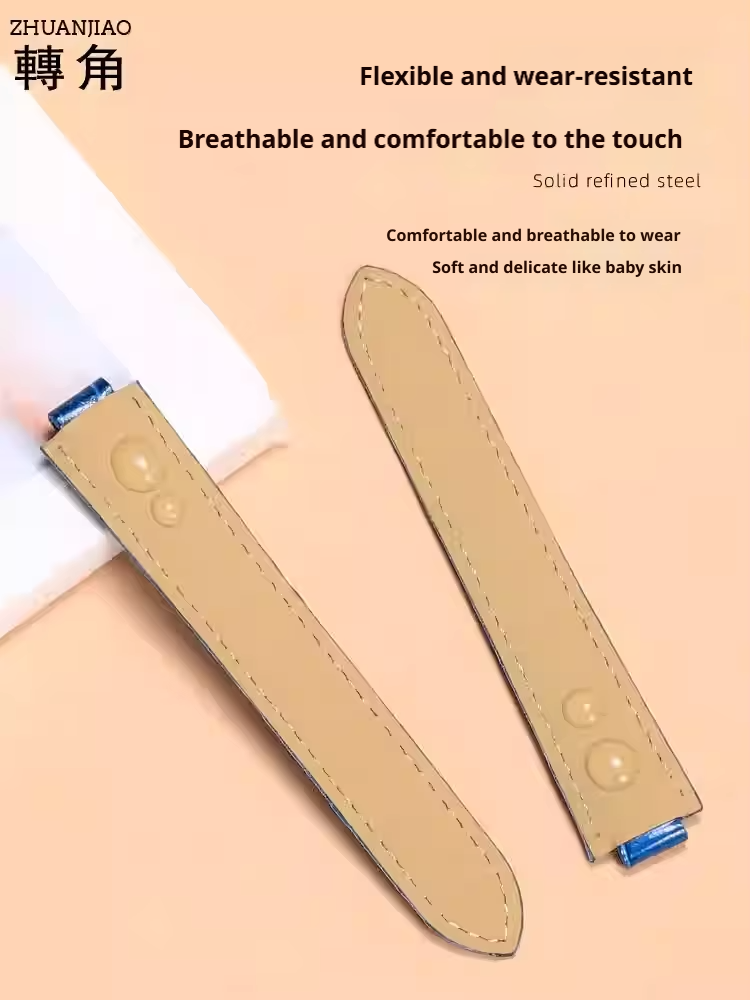 Leather watch strap for Cartie - Cartier Watch Ballon Bleu review and price