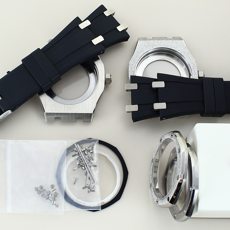 silvery 41mm Luxury Men Watch  - Luxury Watch With Rubber Strap review and price