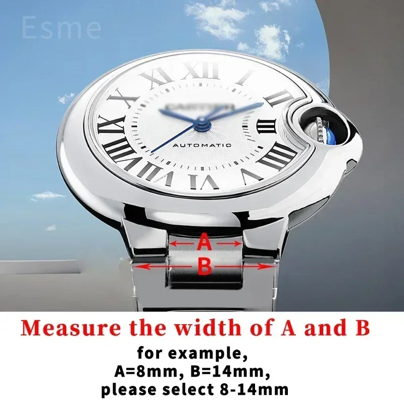 11x18mm Watchband for Cartier  - Cartier Watch Ballon Bleu review and price