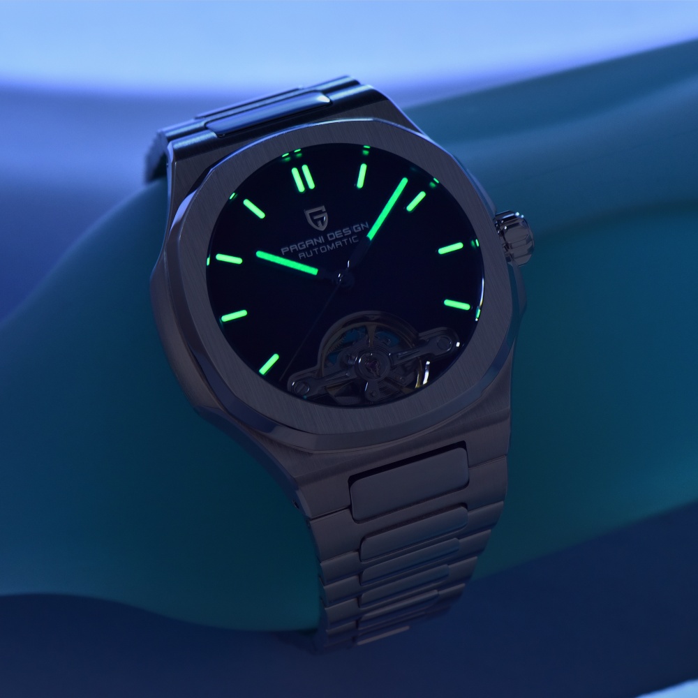 PAGANI DESIGN New Mechanical H - Luxury Watch With Rubber Strap review and price