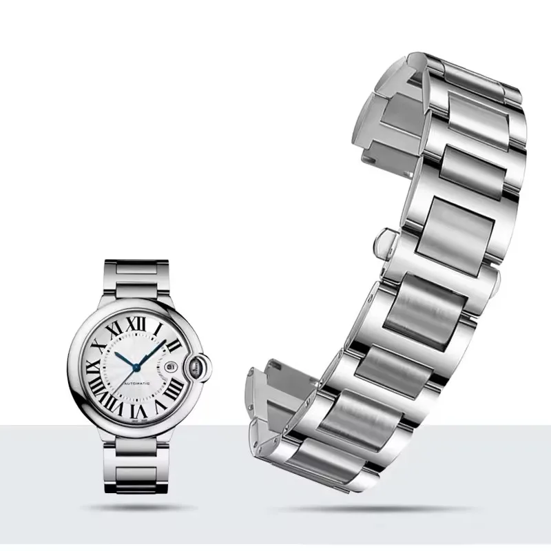 Watchband for Cartier Ballon B - Cartier Watch Ballon Bleu review and price