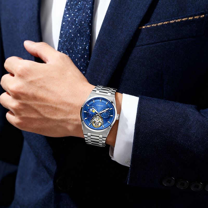 X-GEAR Flywheel Skeleton Autom - Luxury X I Watch review and price