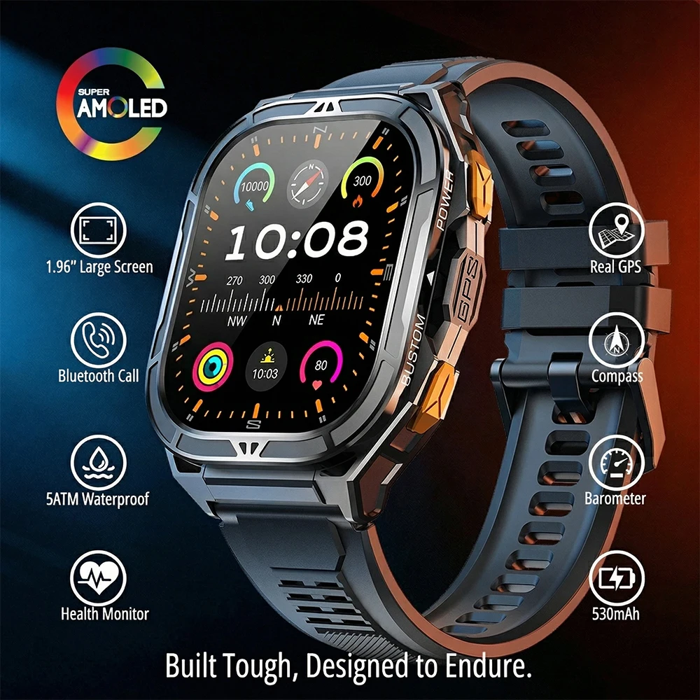 Luxury AMOLED Smartwatch Real  - Luxury Watch German review and price