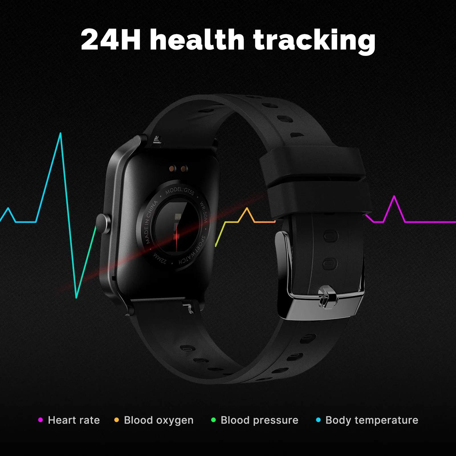 MOES Smart Watch Alexa Built-i - Open Heart Watch review and price