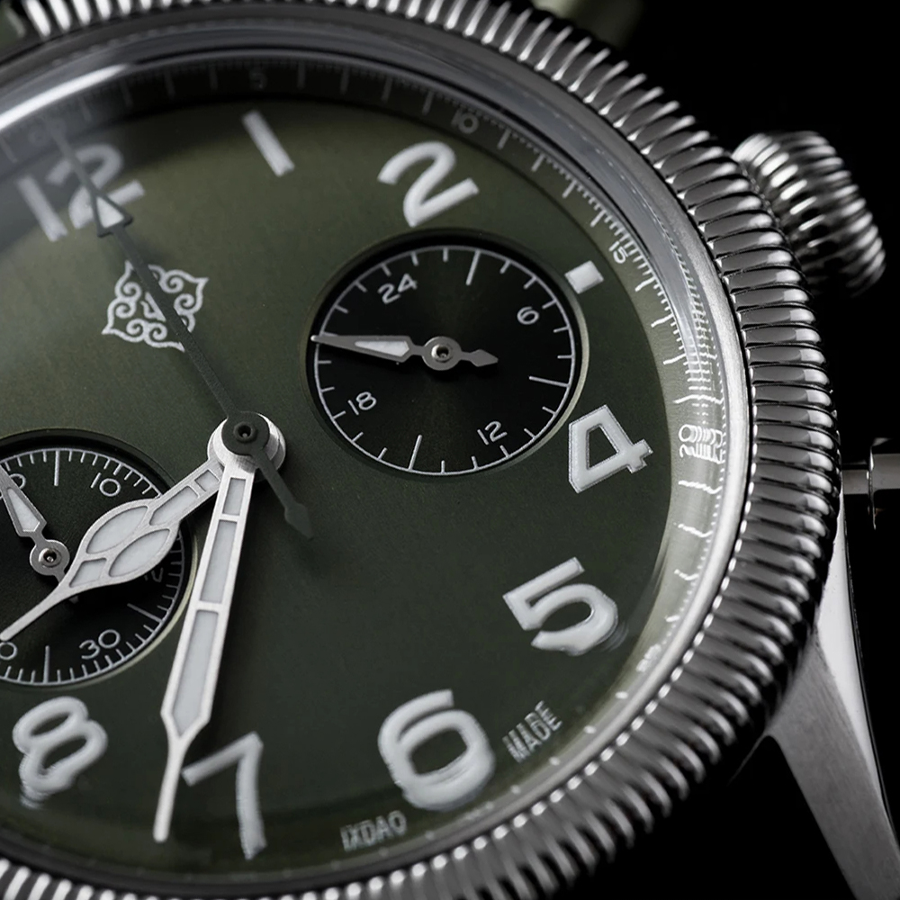 IXDAO 2026 New Pilot 39mm VK64 - Chronograph Flyback Watch review and price
