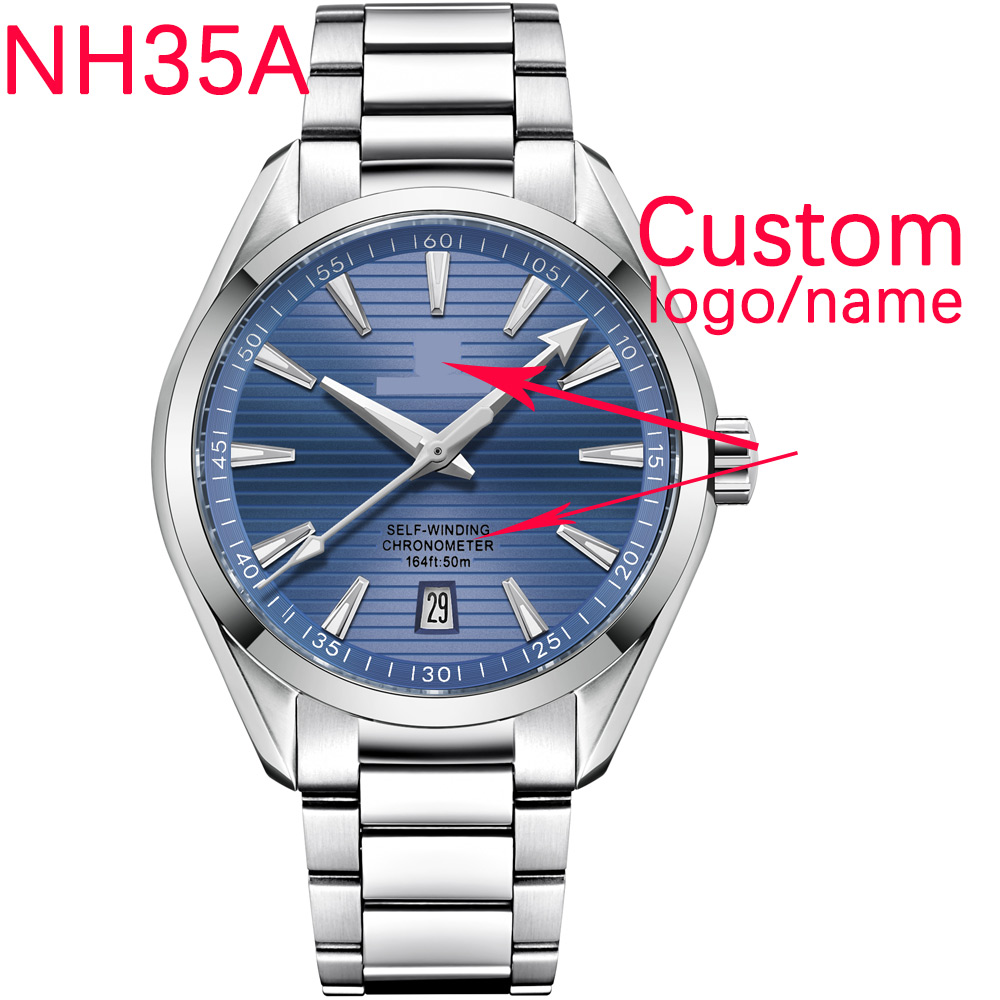 Luxury NH35 Movt Custom Logo 4 - Luxury Watch Logo review and price