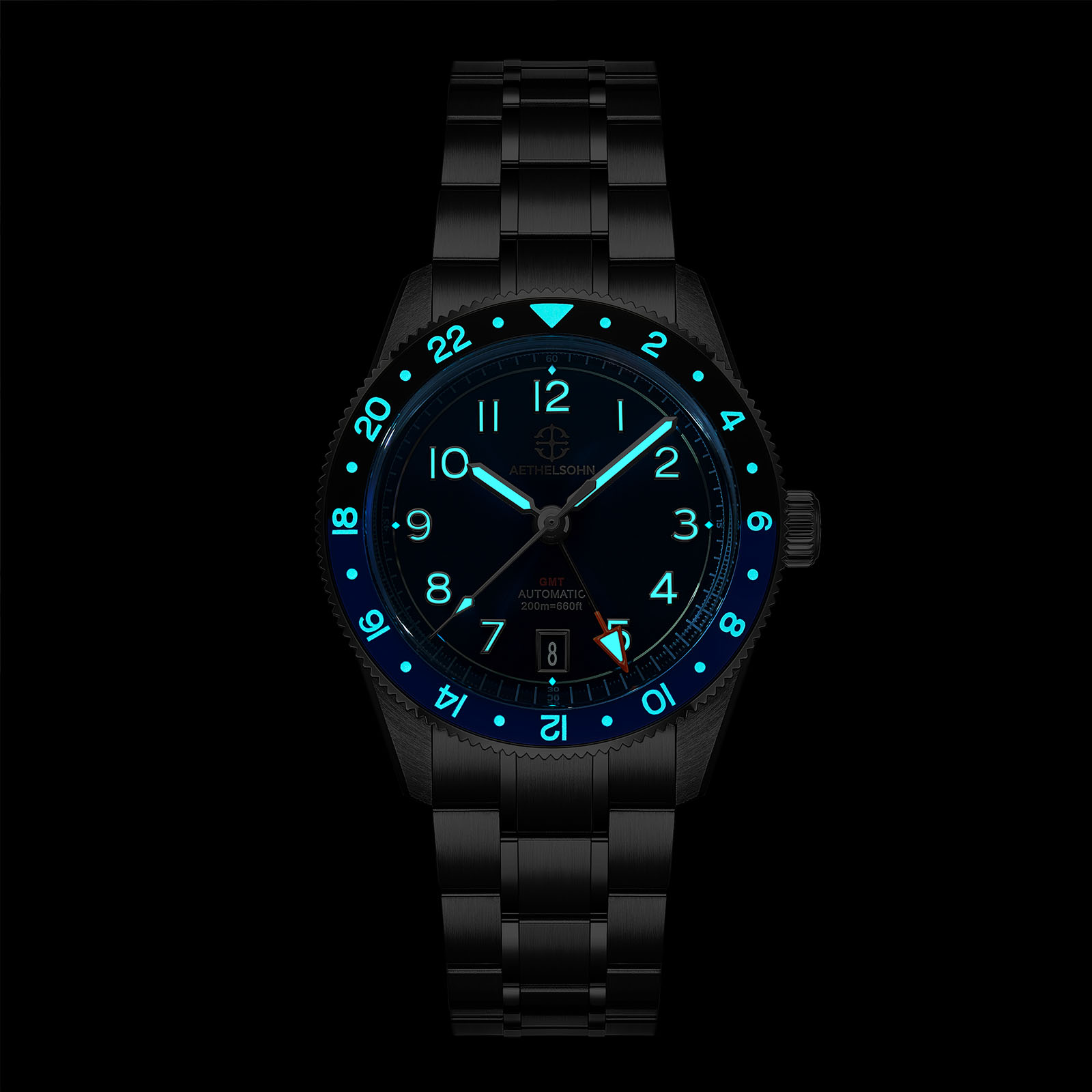 AETHELSOHN Horizon Azure GMT W - Luxury X I Watch review and price