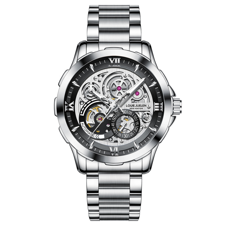 Automatic Mechanical Watch Men - Chronograph Flyback Watch review and price